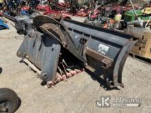 (Plymouth Meeting, PA) 9 ft Sweepster Plow for Case Loader NOTE: This unit is being sold AS IS/WHERE