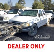 (Jurupa Valley, CA) 2003 Ford F150 Extended-Cab Pickup Truck Not Running, True Mileage Unknown, Has