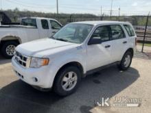 2012 Ford Escape 4x4 4-Door Sport Utility Vehicle Runs) (Does Not Move, Seller Note: Bad Transaxle, 