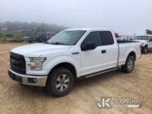 2017 Ford F150 4x4 Extended-Cab Pickup Truck Runs & Moves) (Jump To Start, Seat Torn