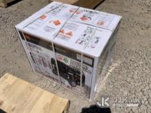 Duel Fuel Portable Generator (New) NOTE: This unit is being sold AS IS/WHERE IS via Timed Auction an