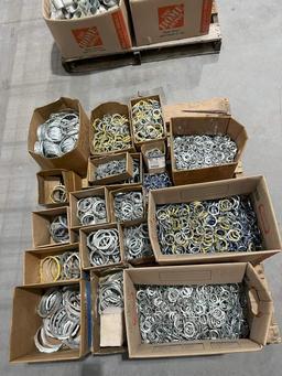 ASSORTED INSULATED AND NON-INSULATED LOCKNUTS (3/4”-4”)