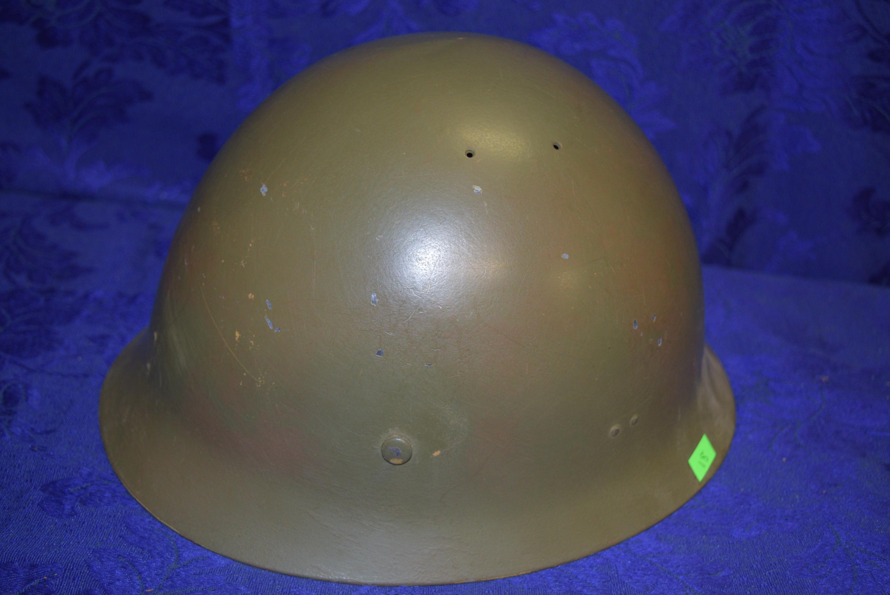 RARE WWII IMPERIAL JAPANESE T92 SNLF HELMET!