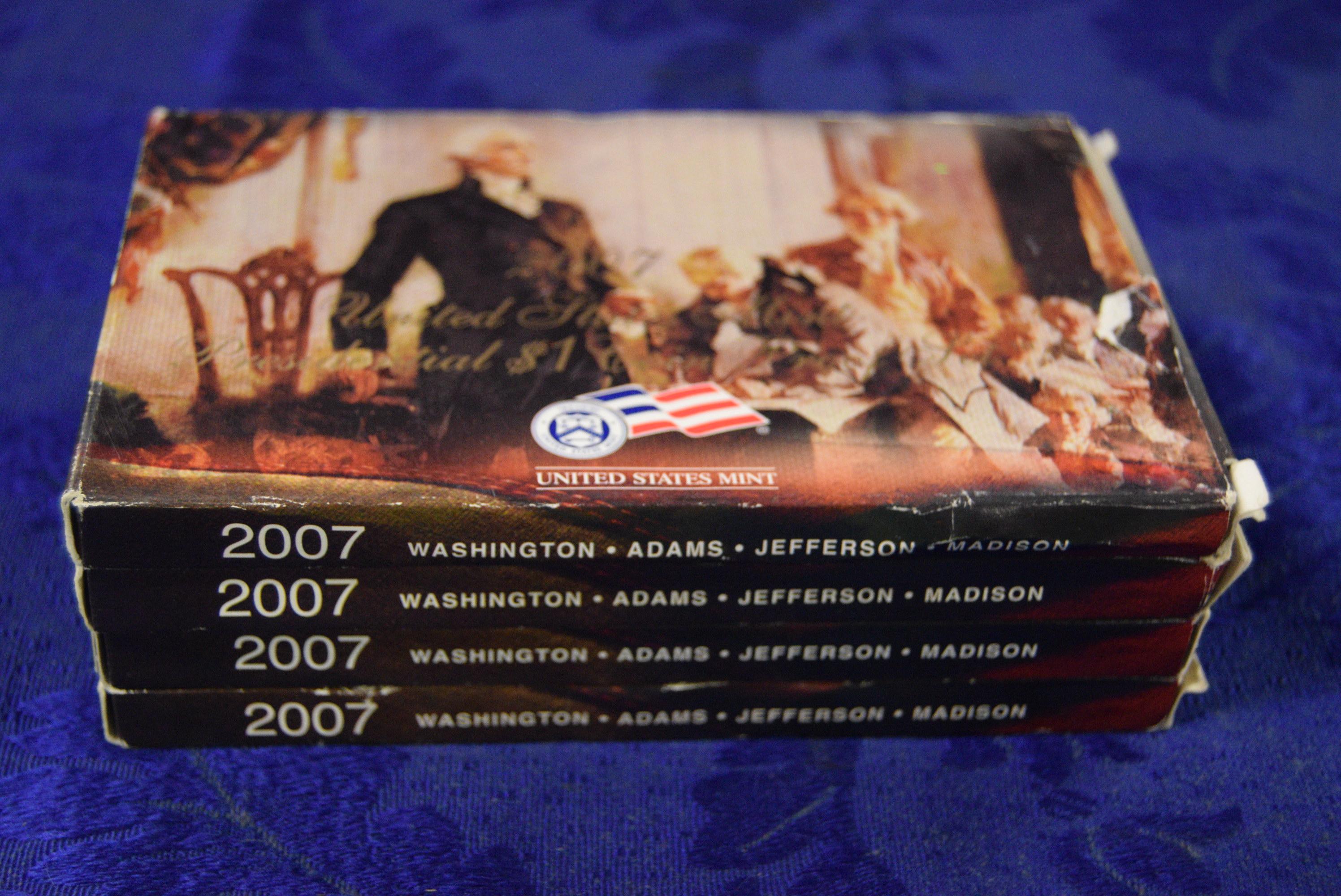 PRESIDENTIAL $1 COIN PROOF SETS!