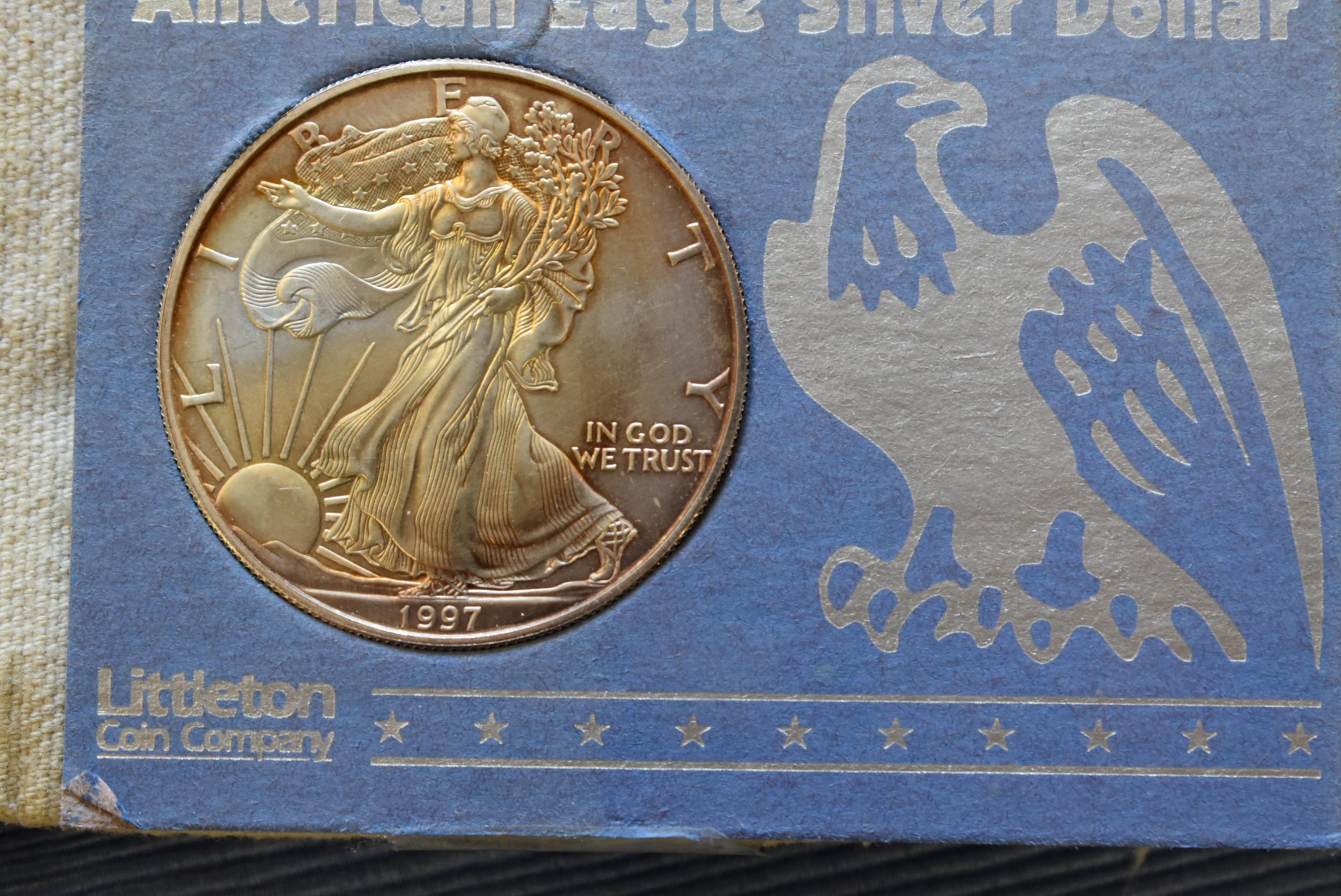 AMERICAN EAGLE SILVER DOLLAR AND MORE!
