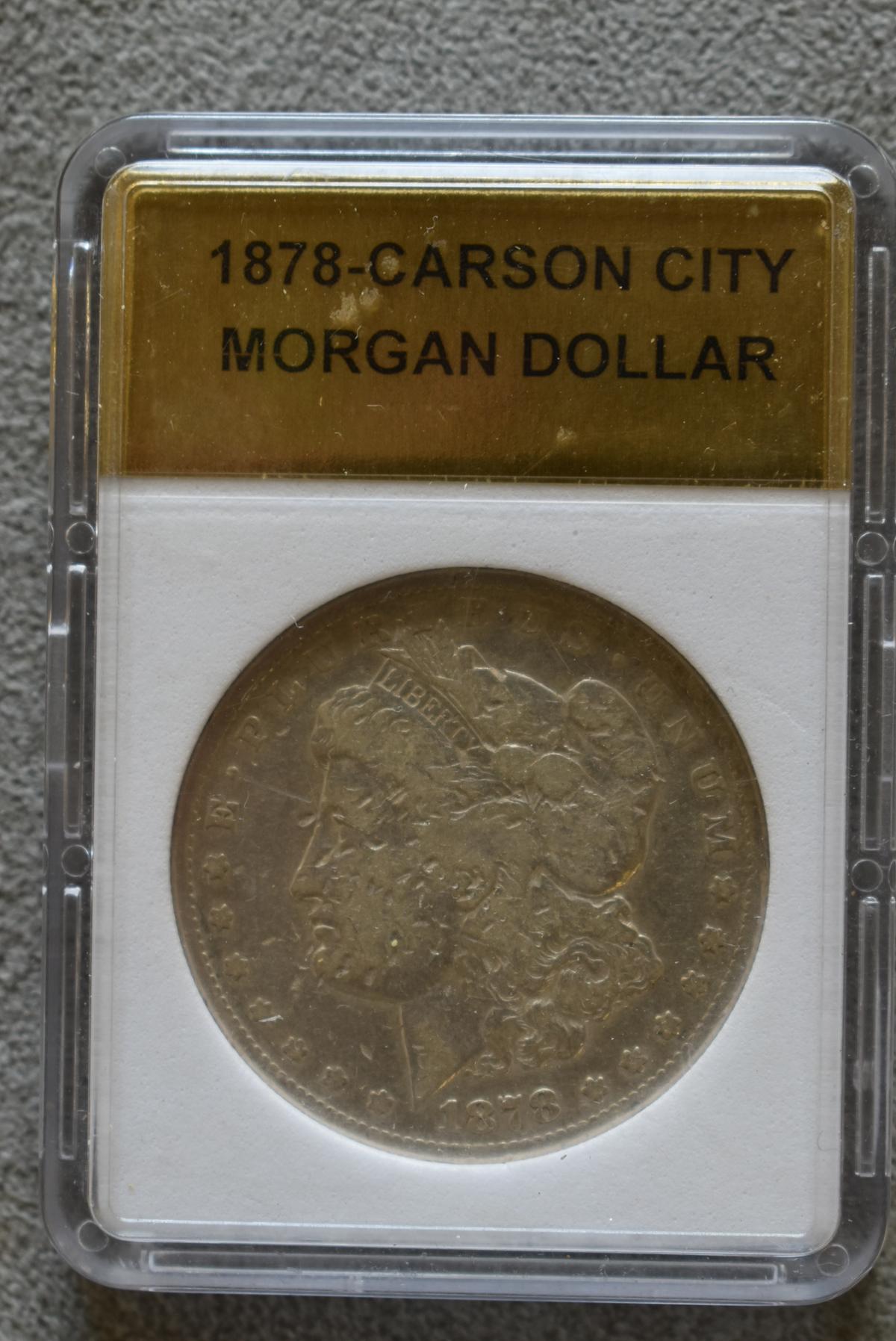 1878 CARSON CITY MORGAN DOLLAR!