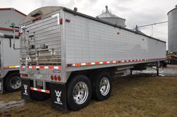 '12 Wilson DWH-500 PaceSetter 41' aluminum hopper bottom grain trailer