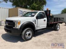 2017 Ford F-450 Stakebody Flatbed Truck