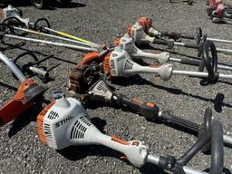 Lot of Approx. 11 STIHL Weed Wackers