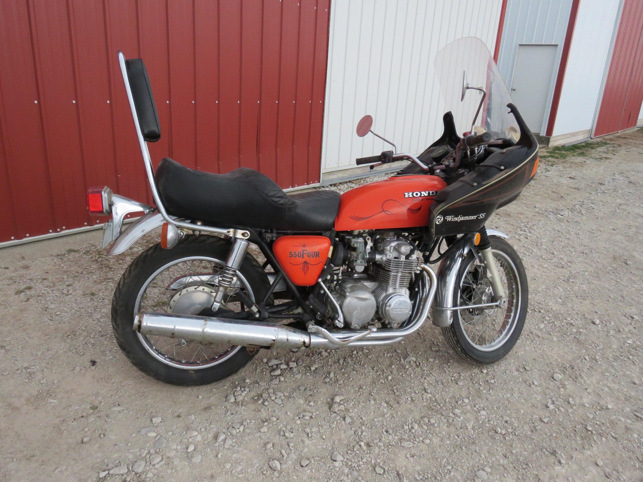 1975 Honda 550 Four Motorcycle