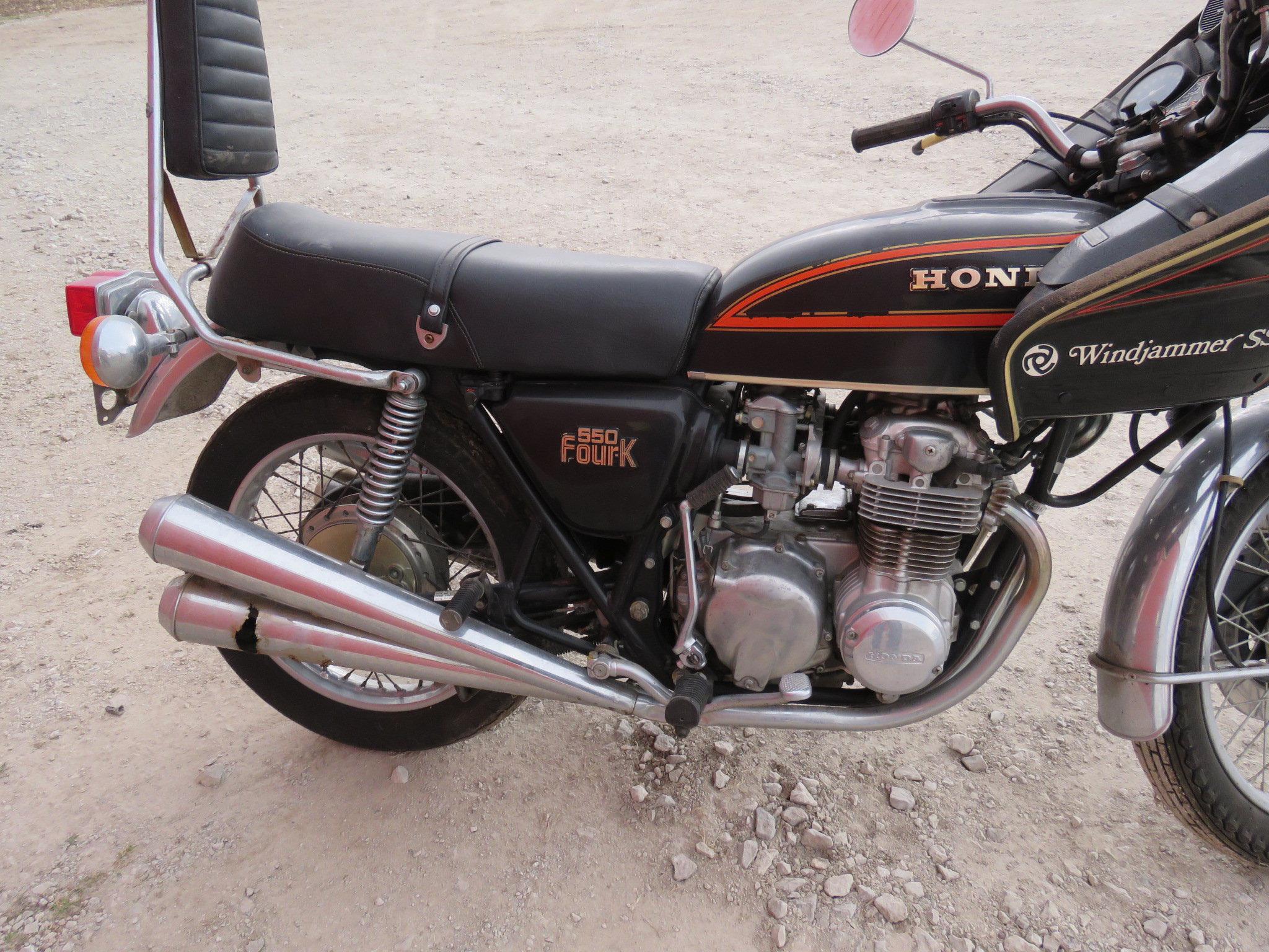 1977 Honda 550 Four Motorcycle