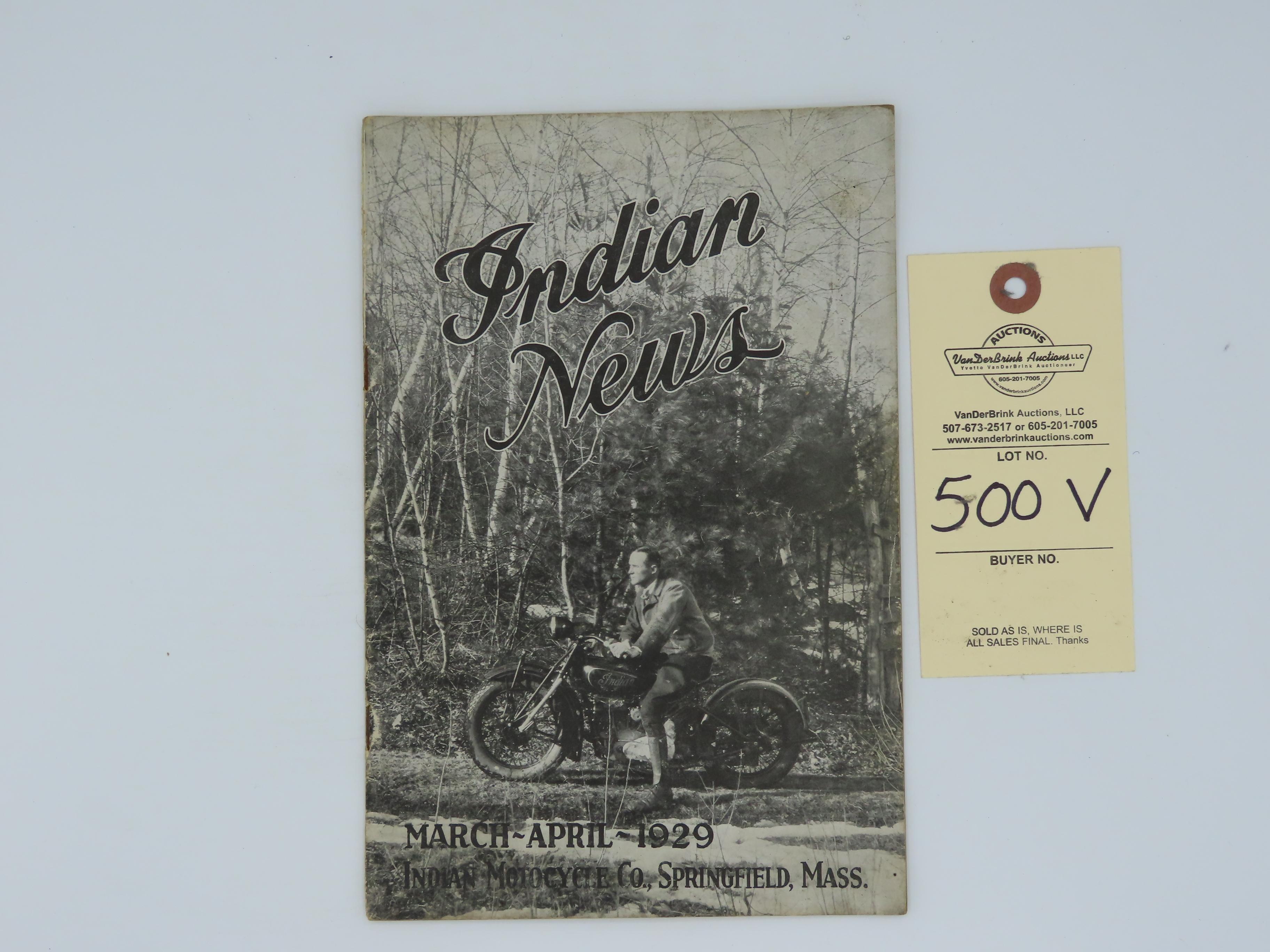 Indian News - March - April 1929