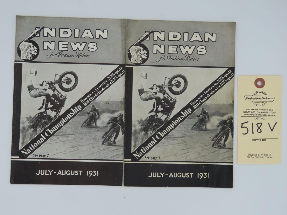 Indian News - July - August 1931