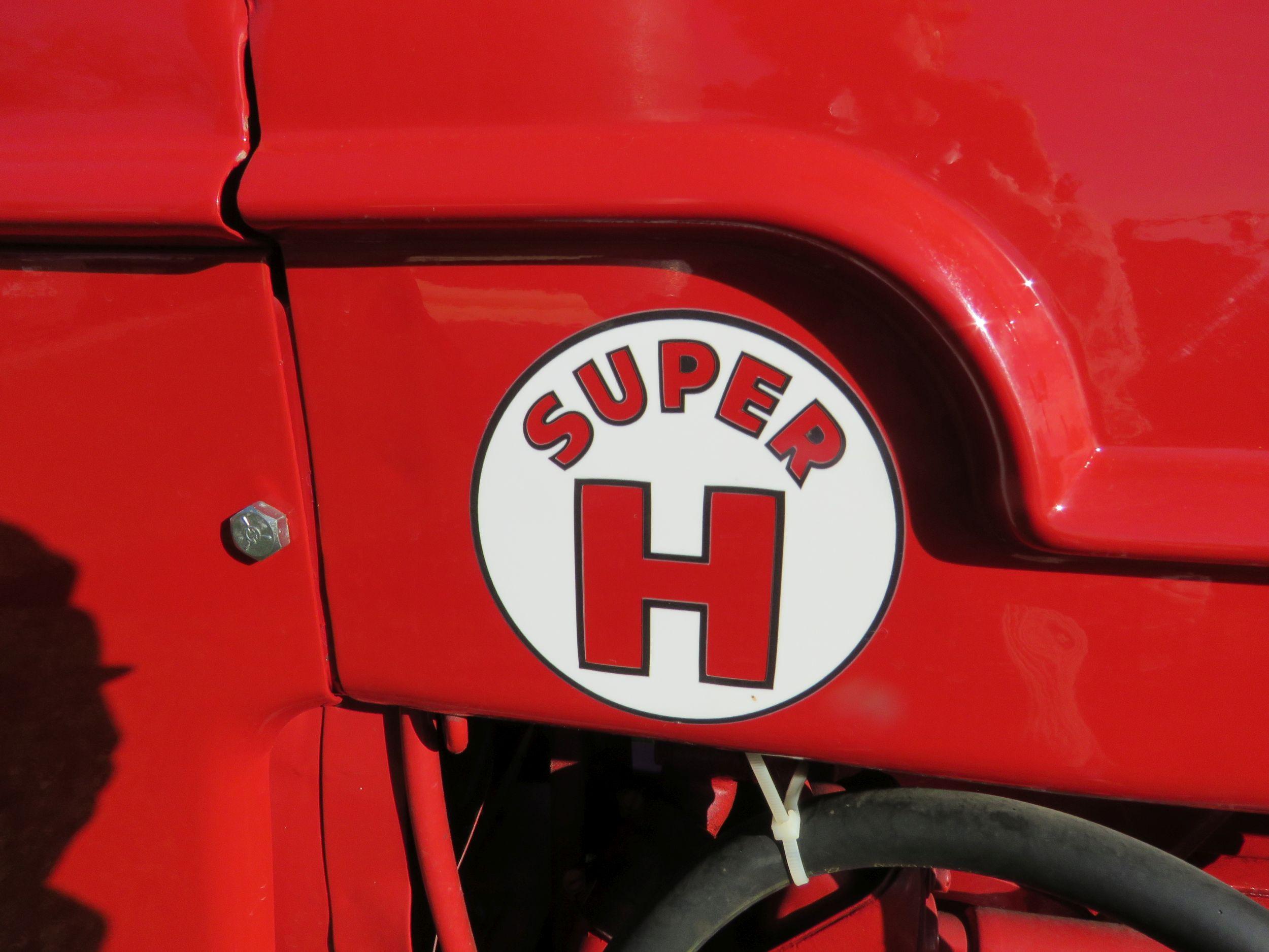 1953 Farmall Super H Tractor