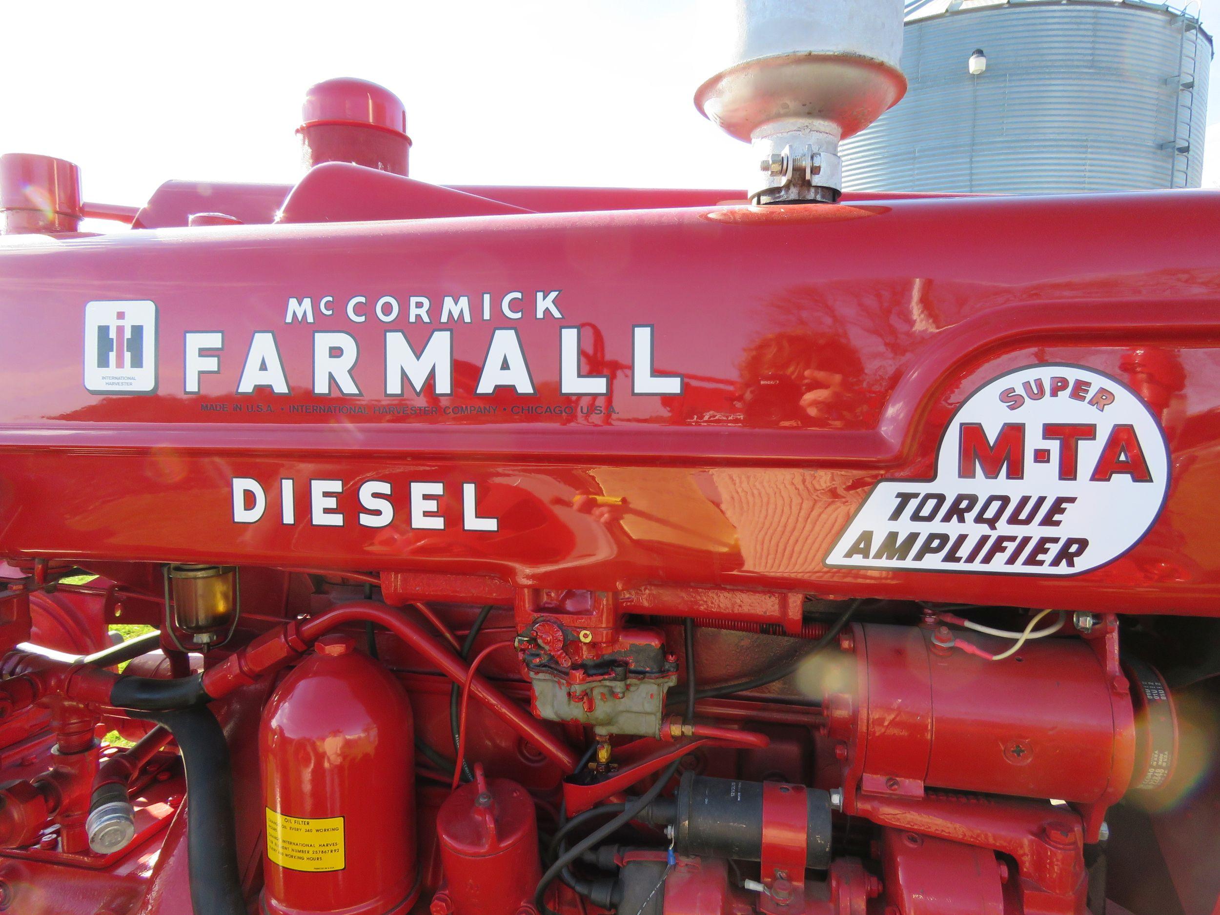 1954 Farmall Super MTA Diesel Tractor