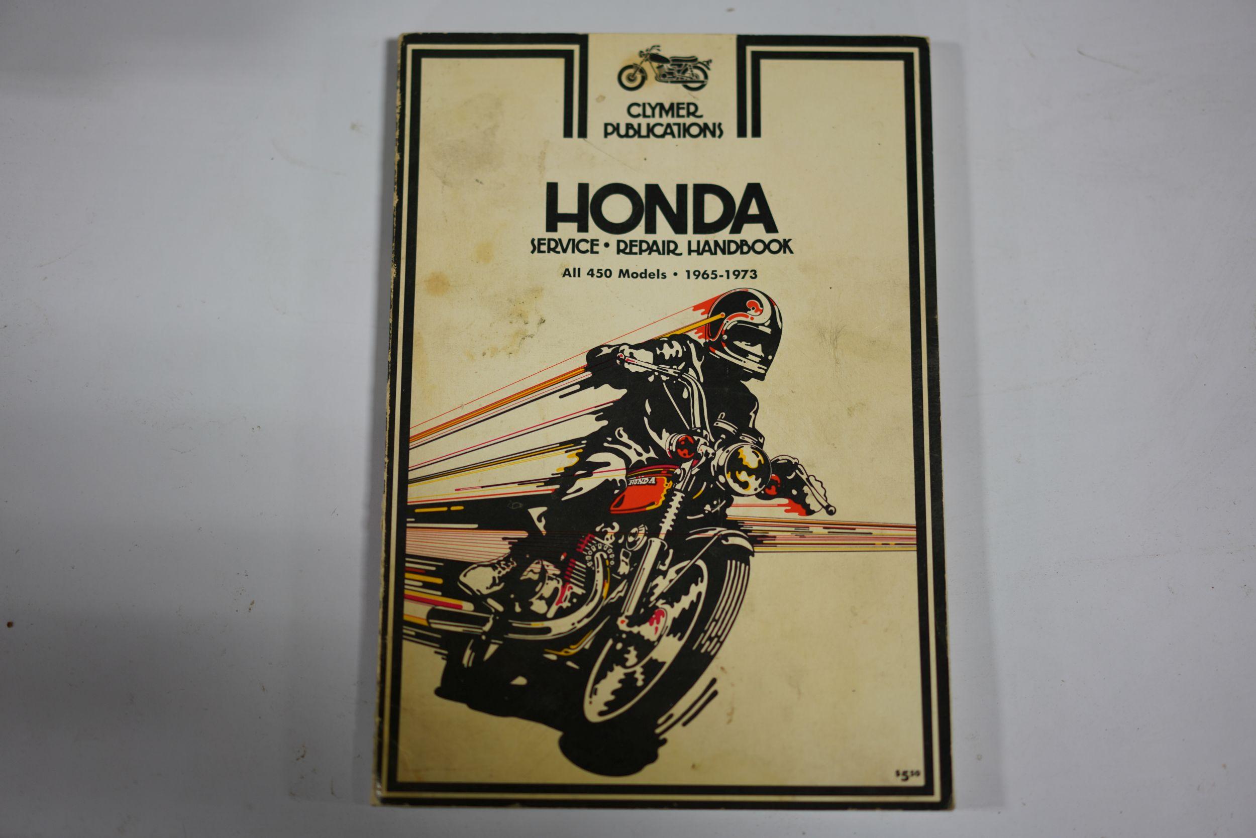 Vintage Motorcycle manuals/books