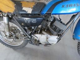 1973 Kawasaki 175 Motorcycle