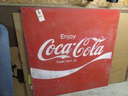 Coca Cola Painted Sign