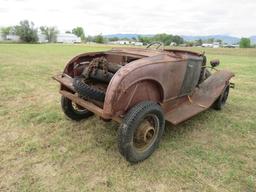 1931 Ford Roadster Project