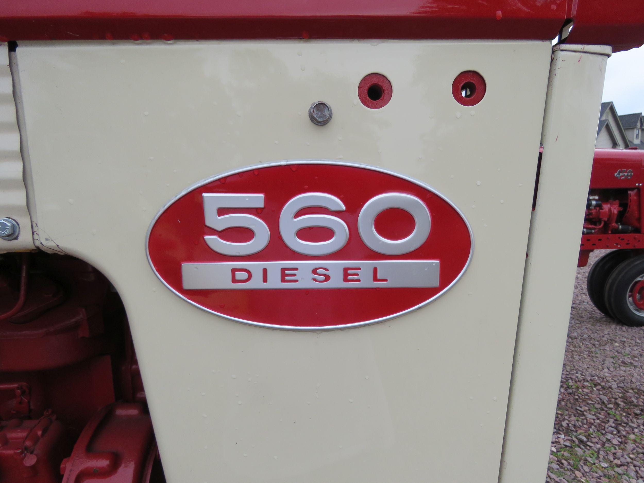 1961 International Farmall 560 Tractor