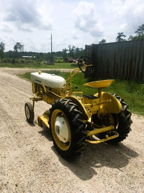 Farmall yellow Cub model J gas tractor