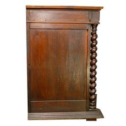 British Colonial Carved Wood Cabinet