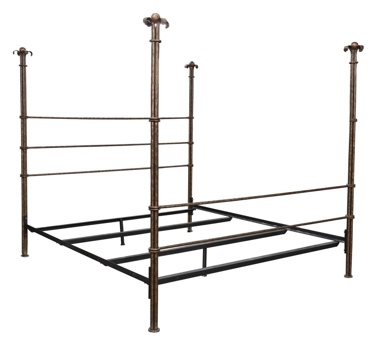 Gabrielli Wrought Iron King Size Bed