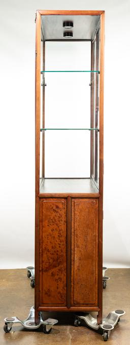 Asian Style Rosewood Display Cabinet