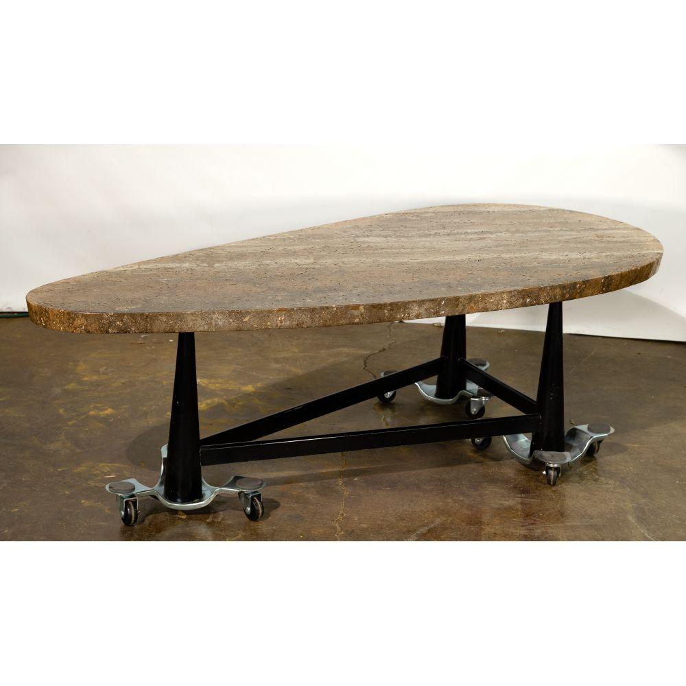 (Attributed to) Edward Wormley for Dunbar Marble Top Coffee Table