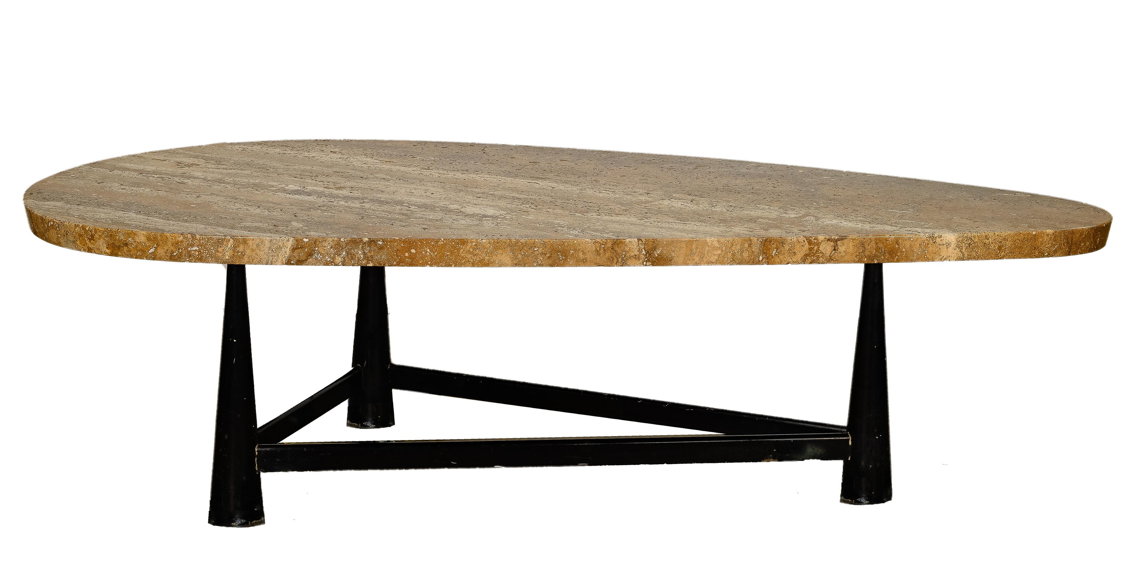 (Attributed to) Edward Wormley for Dunbar Marble Top Coffee Table