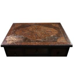 Marquetry Side Table