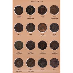 Large Cents Collection 1793-1857