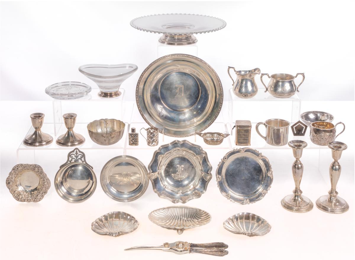 Sterling Silver Object Assortment