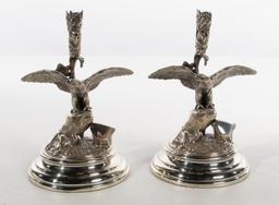 Jay Strongwater Peacock Figurine and Silverplate Assortment