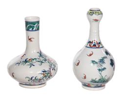 Chinese Doucai Porcelain Vases