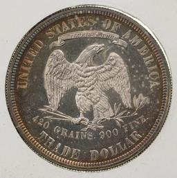 1876 $1 Proof PF-65