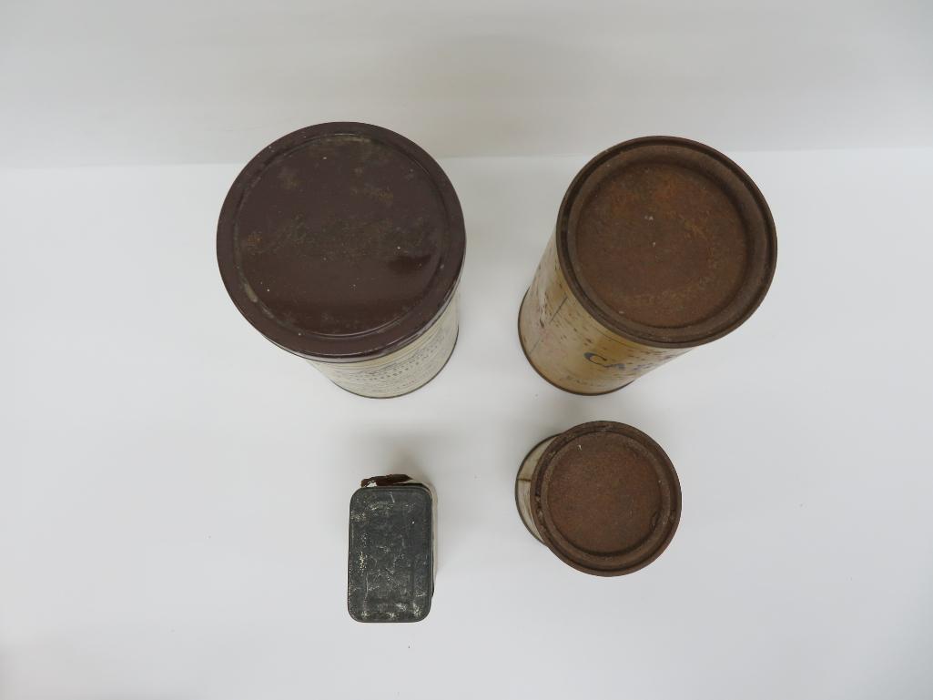 Photo developing canisters and bottles, 10 pieces