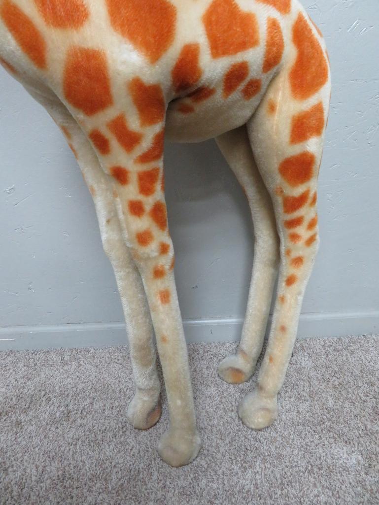 57" Steiff Studio Giraffe with button ear tag