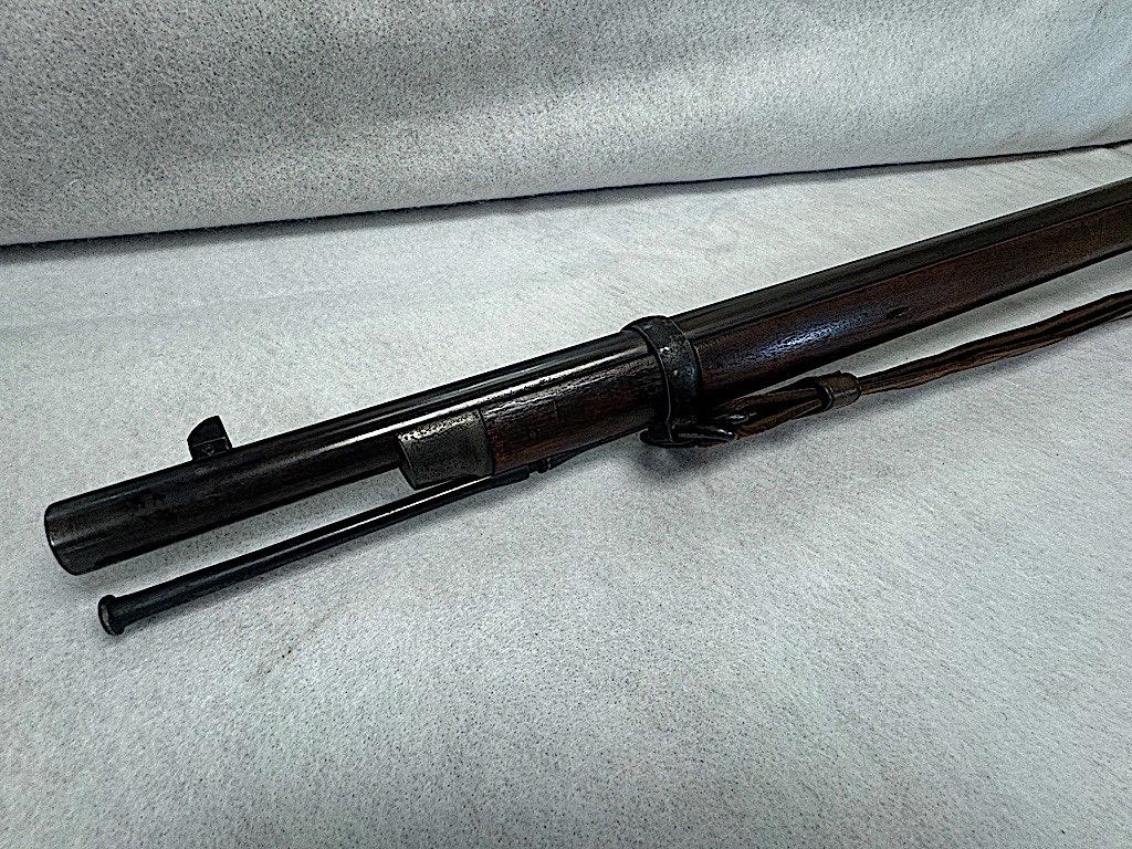 US SPRINGFIELD MODEL 1873 RIFLE, CAL 45/70, WITH ORIGINAL STRAP AND CLEANIN