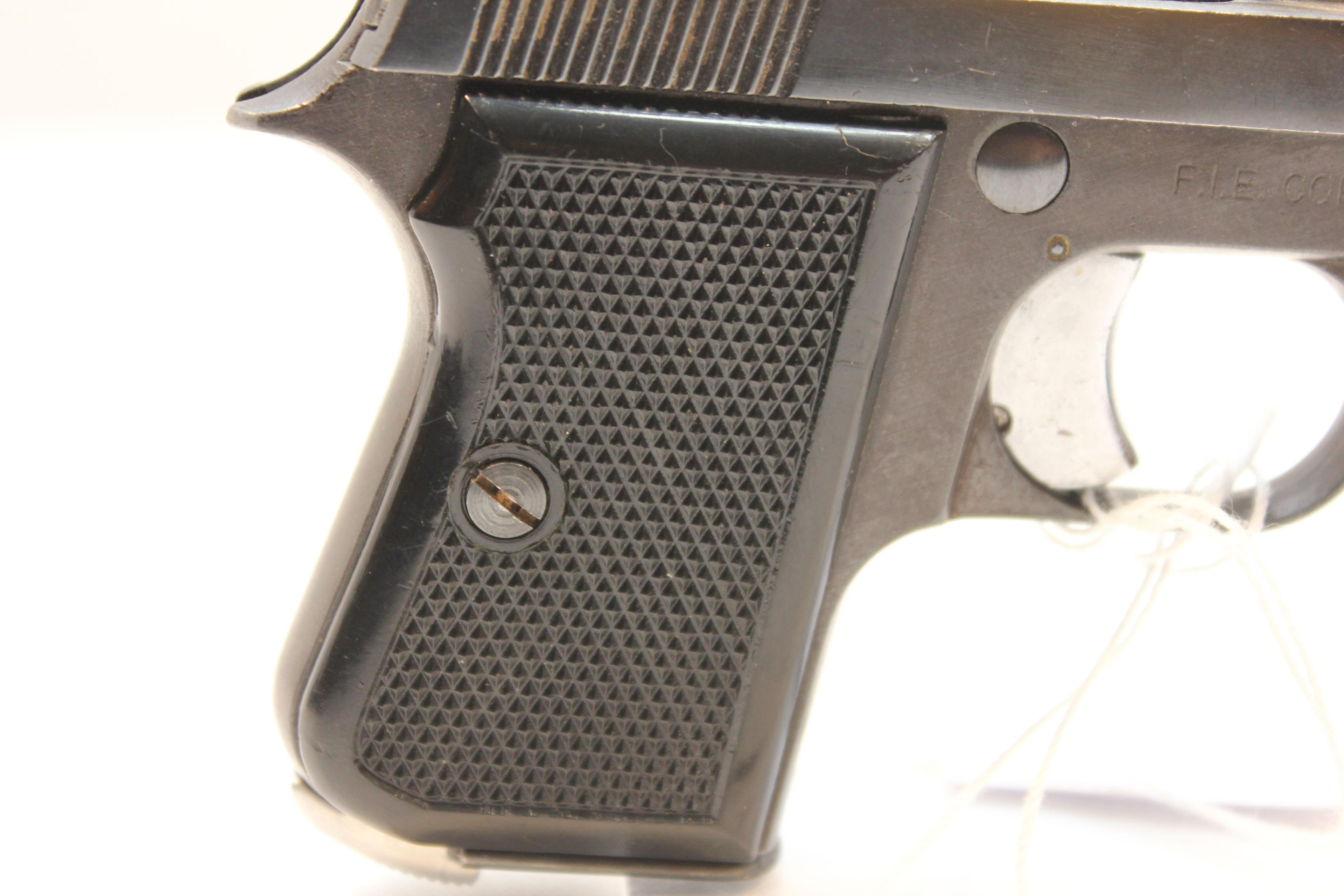 F.I.E. Corp. Titan .25 Auto Cal. Semi-Automatic Single Action Pistol; SN A86556