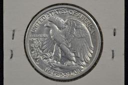 1946-S Walking Liberty Half Dollar; AU