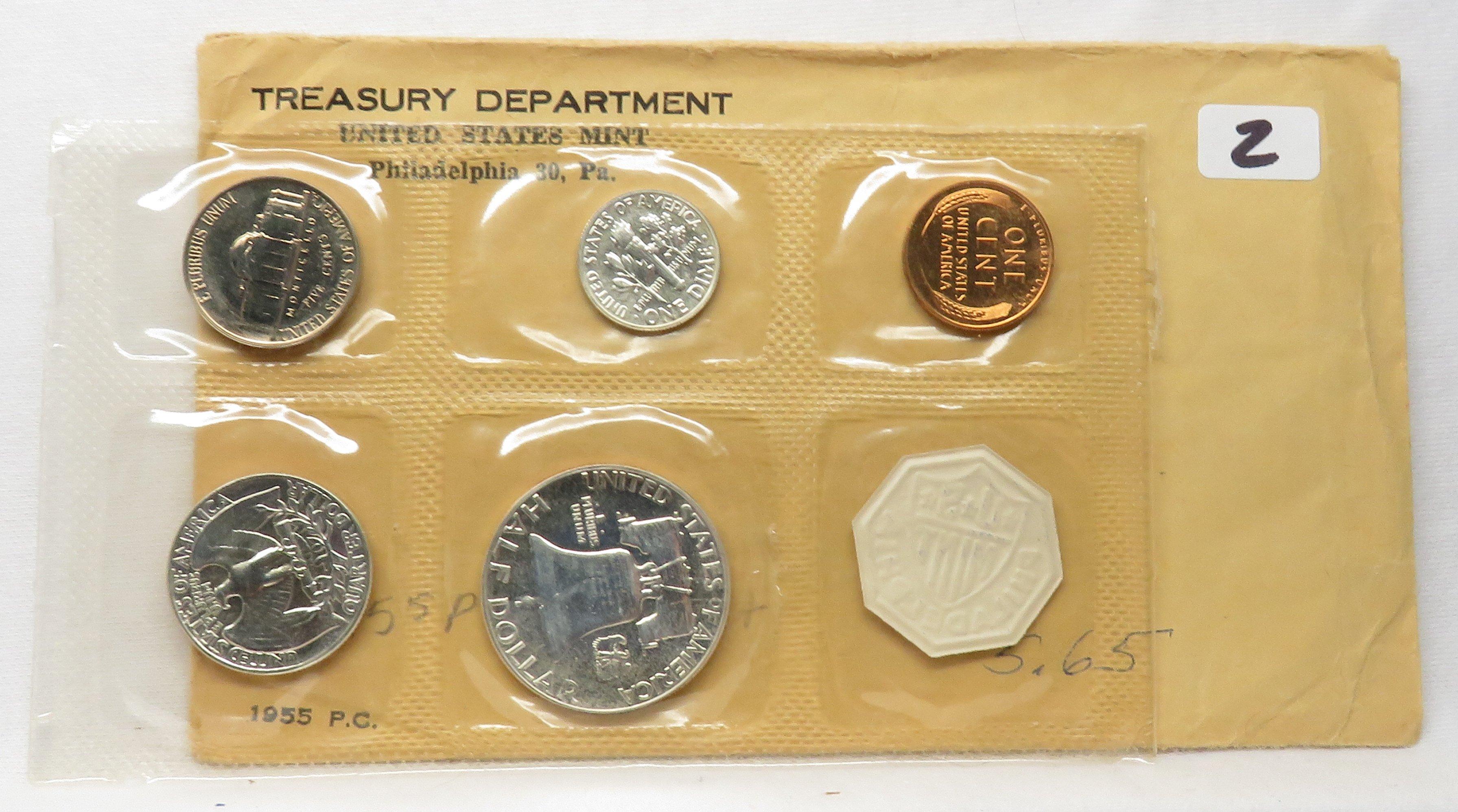 1955 Proof Mint Package