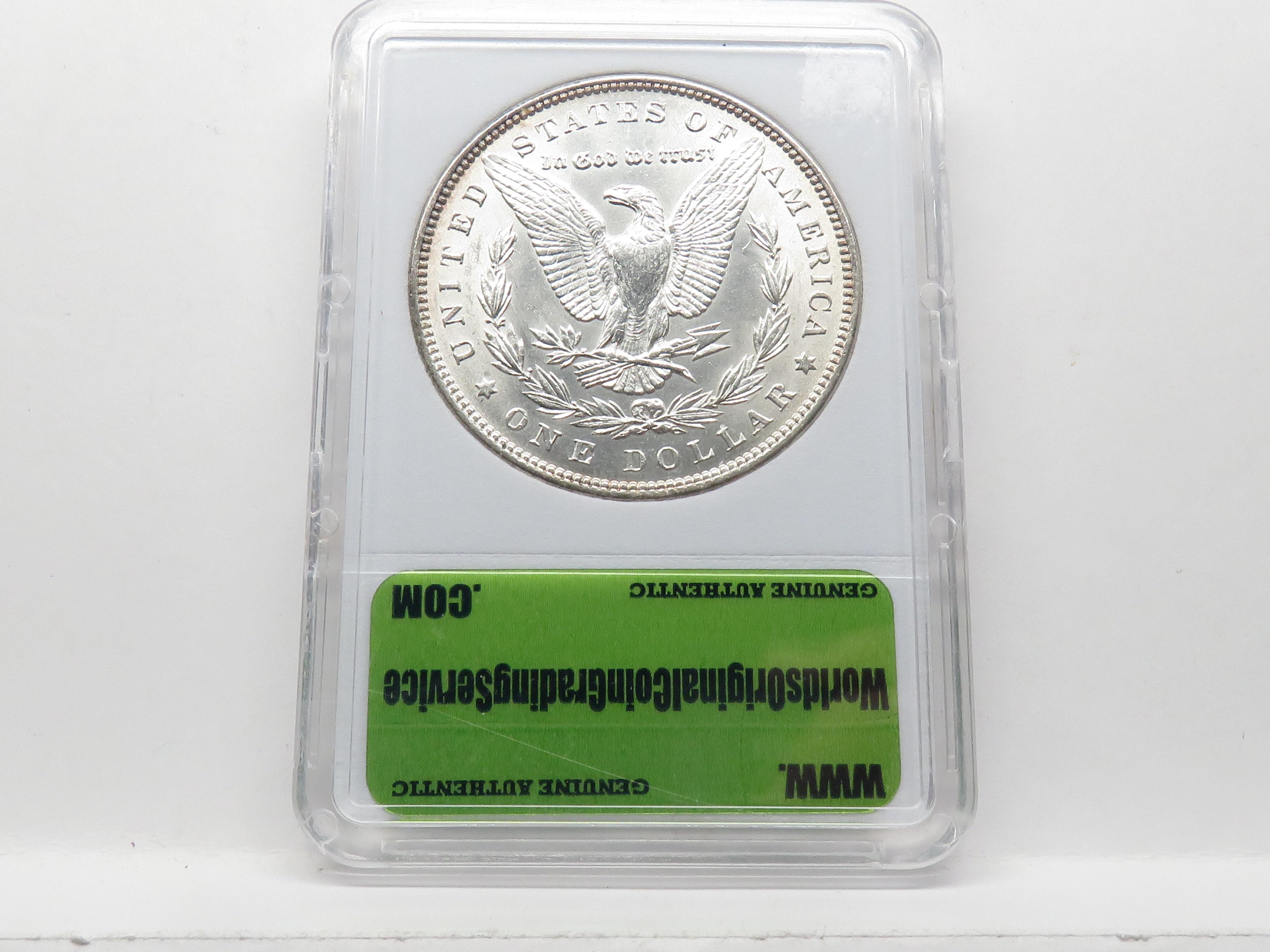 Morgan $ 1889 WOCGS MS65 DMPL