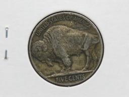 2 Buffalo Nickels: 1919 EF, 1919D Fine