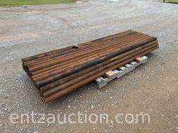 2 3/8" X 8' PIPE POSTS *SOLD TIMES THE QUANTITY*