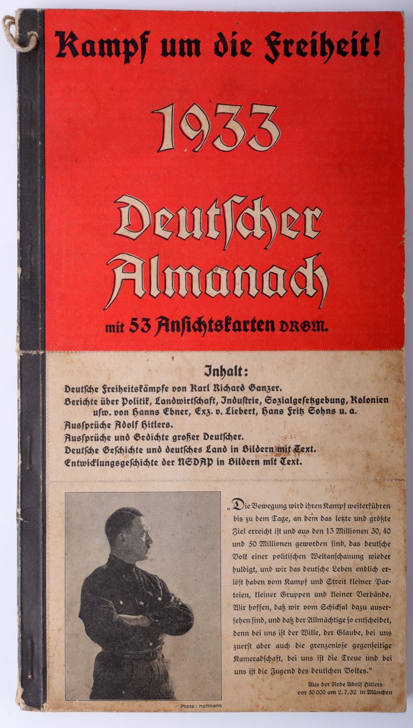 WWII GERMAN HITLER WEHRMACHT CALENDAR COLLECTION