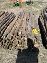 LOT OF FENCE POST