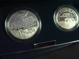 1995 2-Coin Civil War Commemorative Proof Set