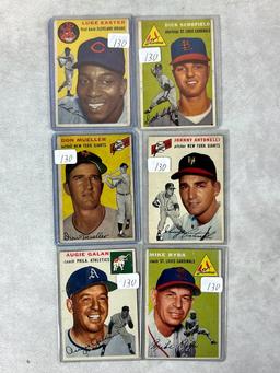 (12) 1954 Topps Baseball