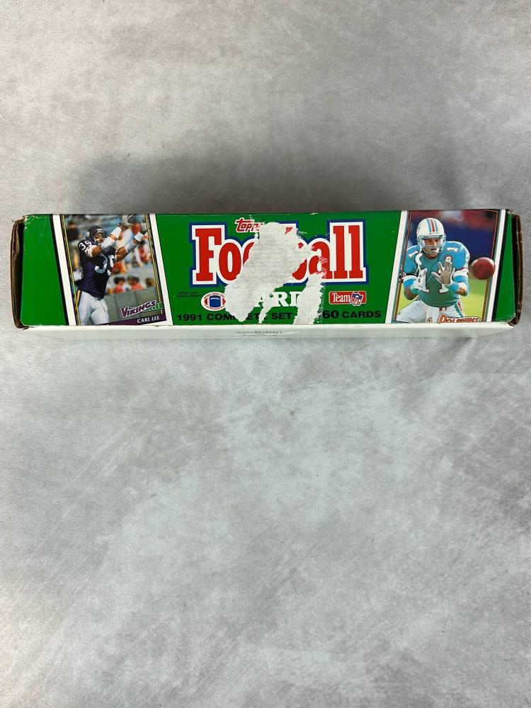1991 Topps Football Complete Factory Set (660 cards)